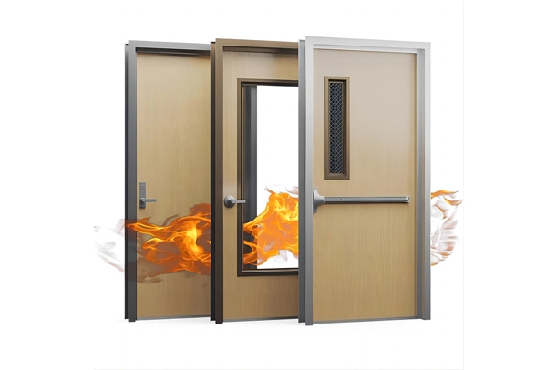 commercial fire rated metal doors