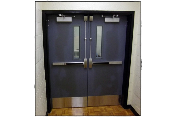 commercial steel fire doors