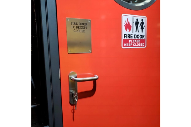 fire proof metal door