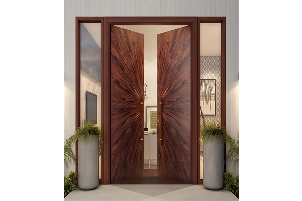 wooden room door