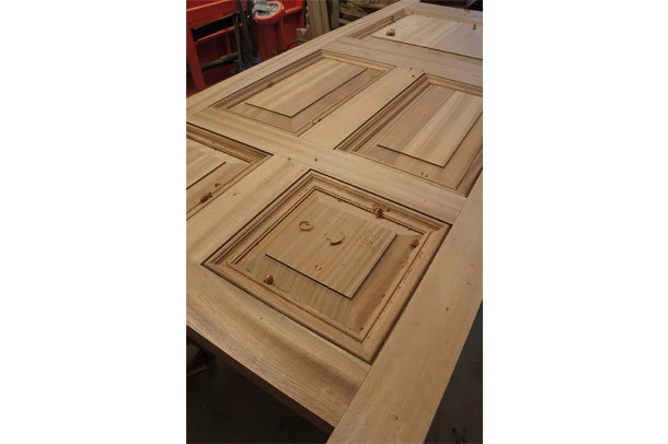 building wooden doors