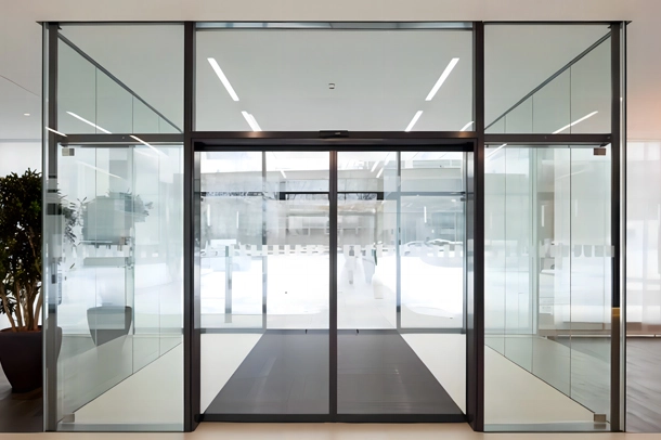 automatic swing door system