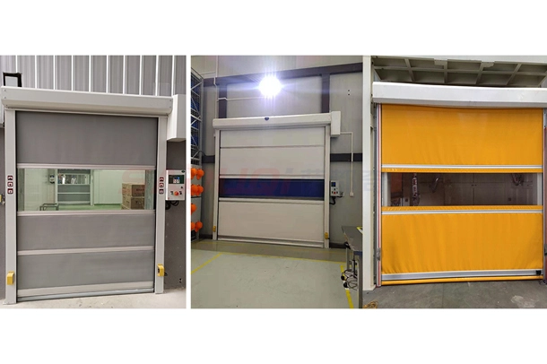 high speed pvc roll up doors manufacturer