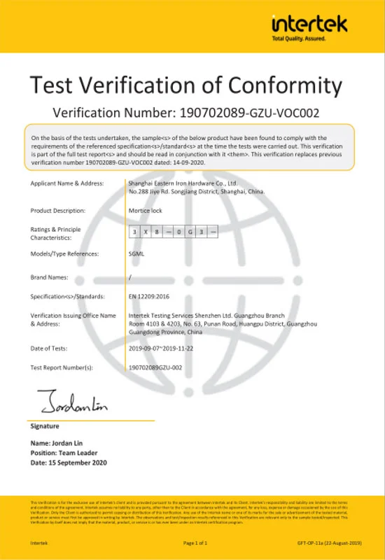 test verification of conformity2